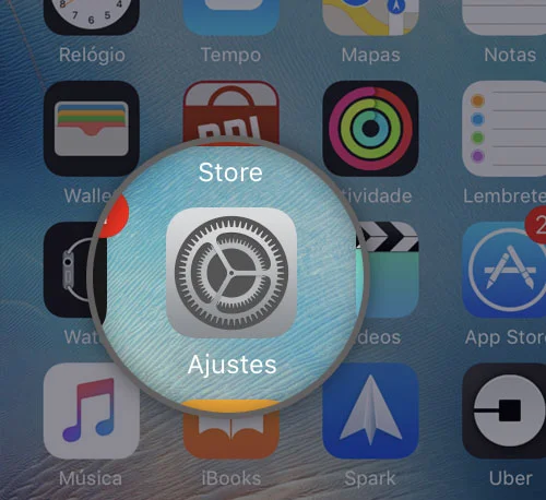 Ilustração técnica do artigo sobre Como colocar senha nos aplicativos do iPhone