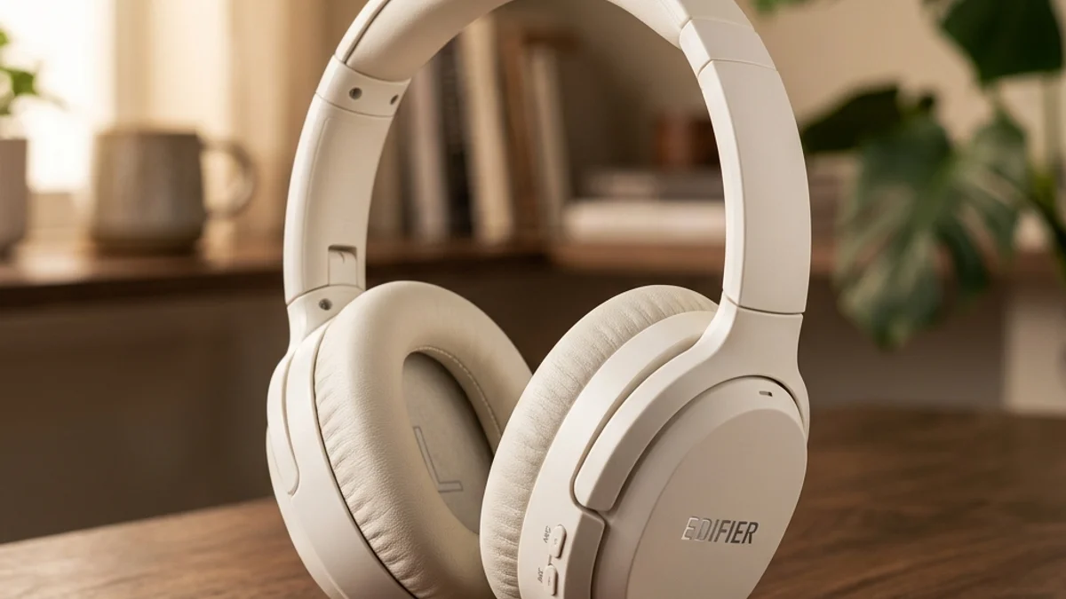 Edifier W820NB com ANC tem R$ 100 OFF em oferta parcelável em até 6x na Amazon