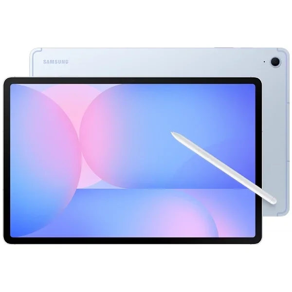 O tablet Galaxy posicionado ao lado de uma caneta stylus eletrônica