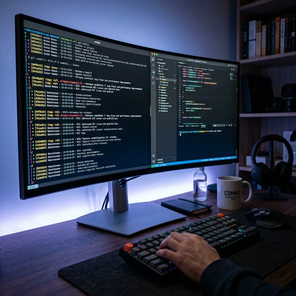 Ilustração técnica do artigo sobre Linus Torvalds Endurece Tom contra Uso Exagerado de IA no Kernel Linux