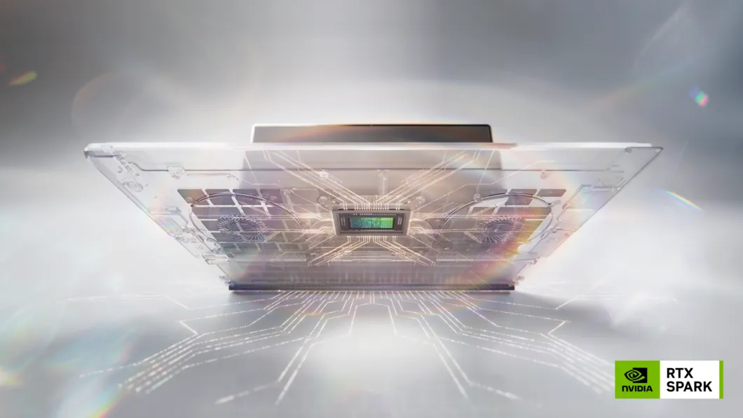 Ilustração técnica do artigo sobre Nvidia RTX Spark: novo chip combina CPU e GPU, e promete revolucionar o PC