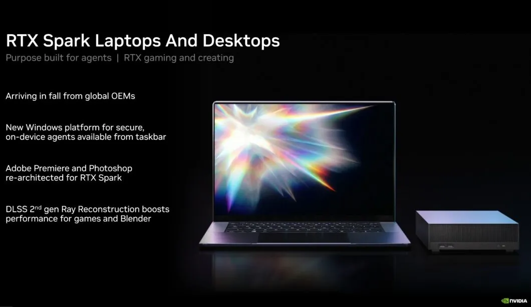 Nvidia RTX Spark: novo chip combina CPU e GPU, e promete revolucionar o PC
