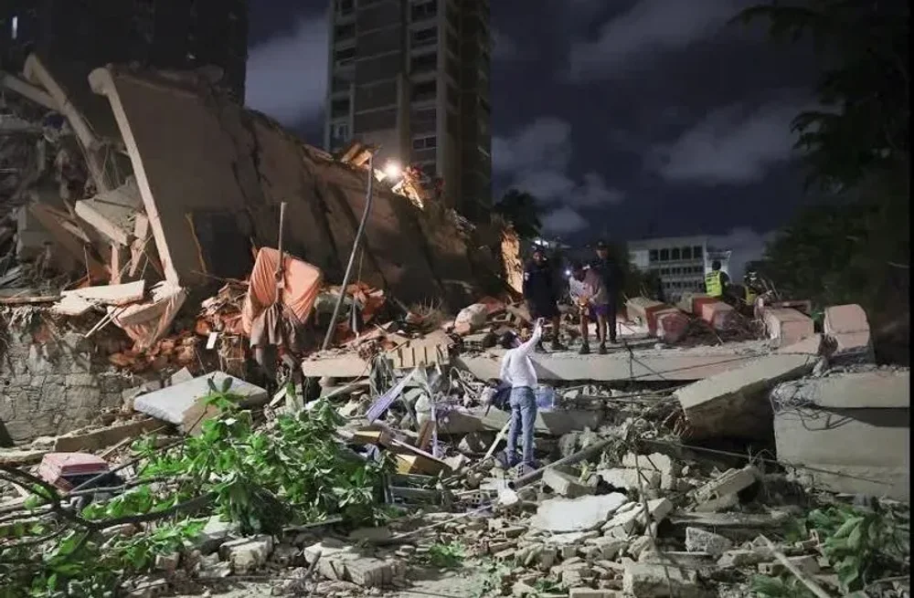 Ilustração técnica do artigo sobre Venezuela Sofre Pior Terremoto em Mais de um Século; Tremores Sacodem Prédios no Brasil